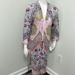 LOFT  long kimono cover up
